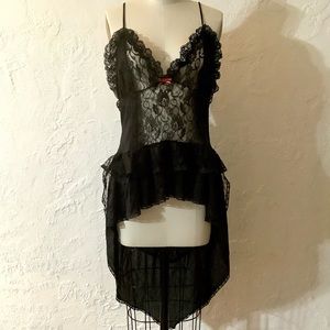Traffic Jam Vintage Lace Teddie / Top Size Medium QL